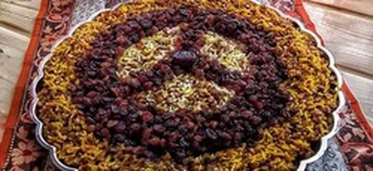 طرز تهیه عدس پلو با کشمش و سیب زمینی