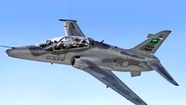 سقوط یک فروند هواپیمای نظامی سعودی