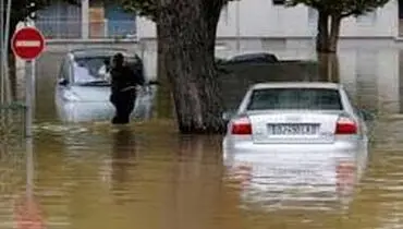 سیل در فرانسه ۱۰ کشته برجا گذاشت