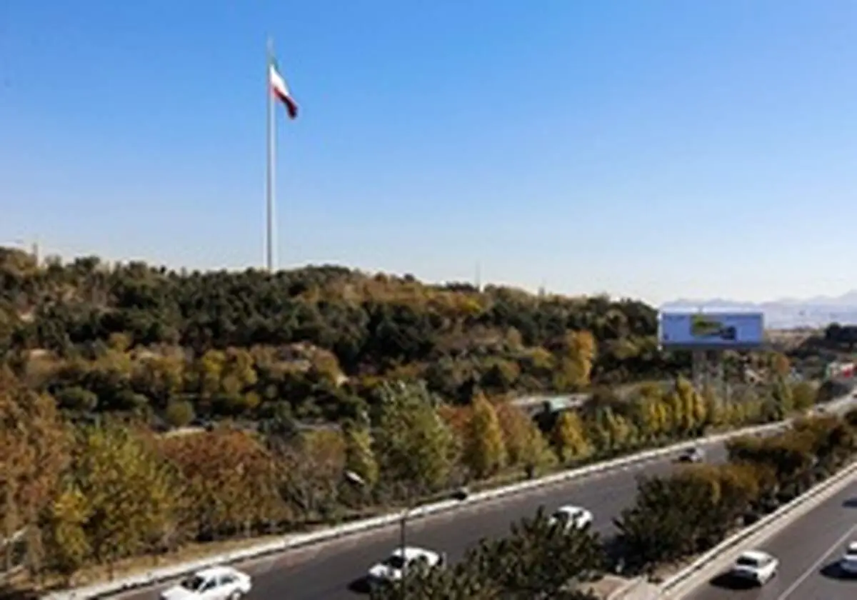 شاخص کیفیت هوای تهران در شرایط سالم قرار دارد