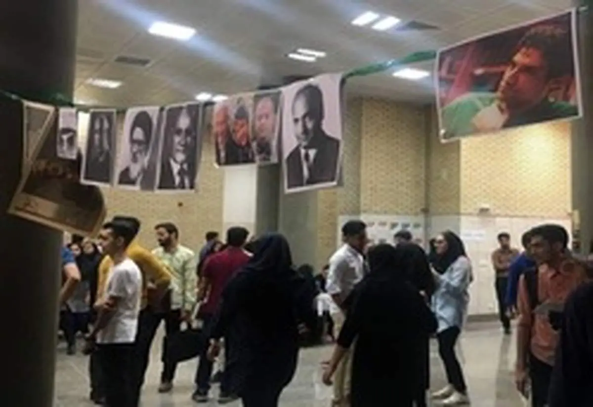 سخنرانی محکوم فتنه ۸۸ در دانشگاه خلیج فارس بوشهر