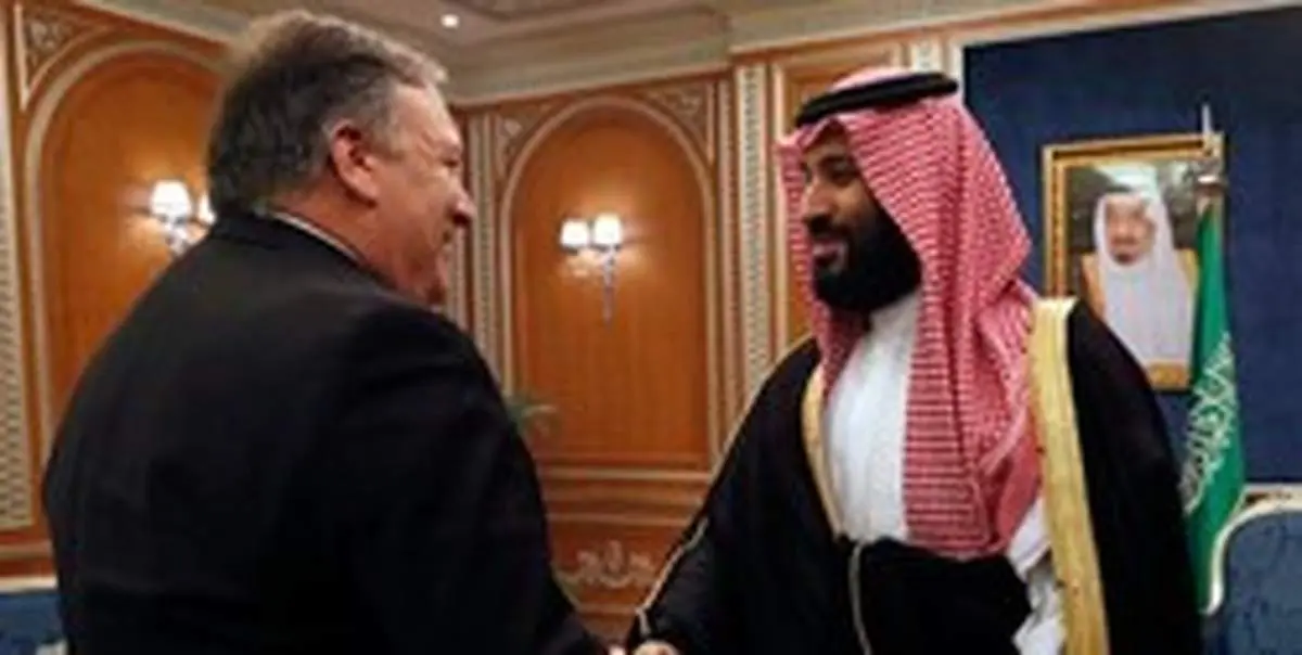 بنسلمان و پامپئو در ریاض دیدار کردند