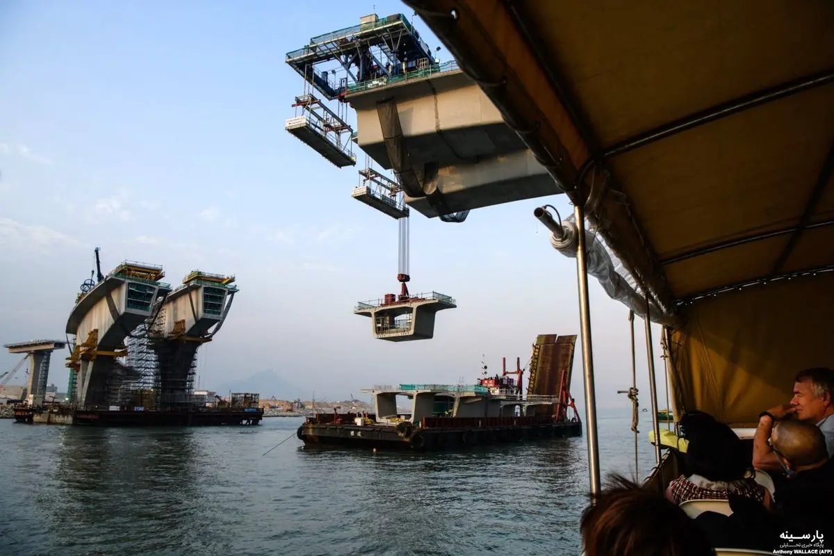 جزئیاتی از پروژه عظیم جاده سازی چینیها در دریا