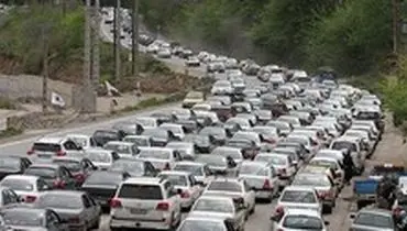 ترافیک فوق سنگین در محور‌های هراز و فیروزکوه