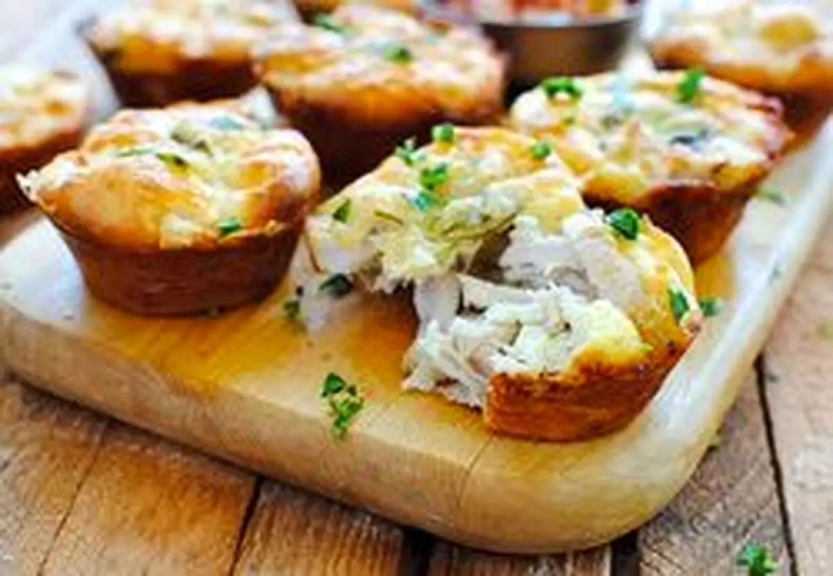طرز تهیه کلوچه پنیر و مرغ