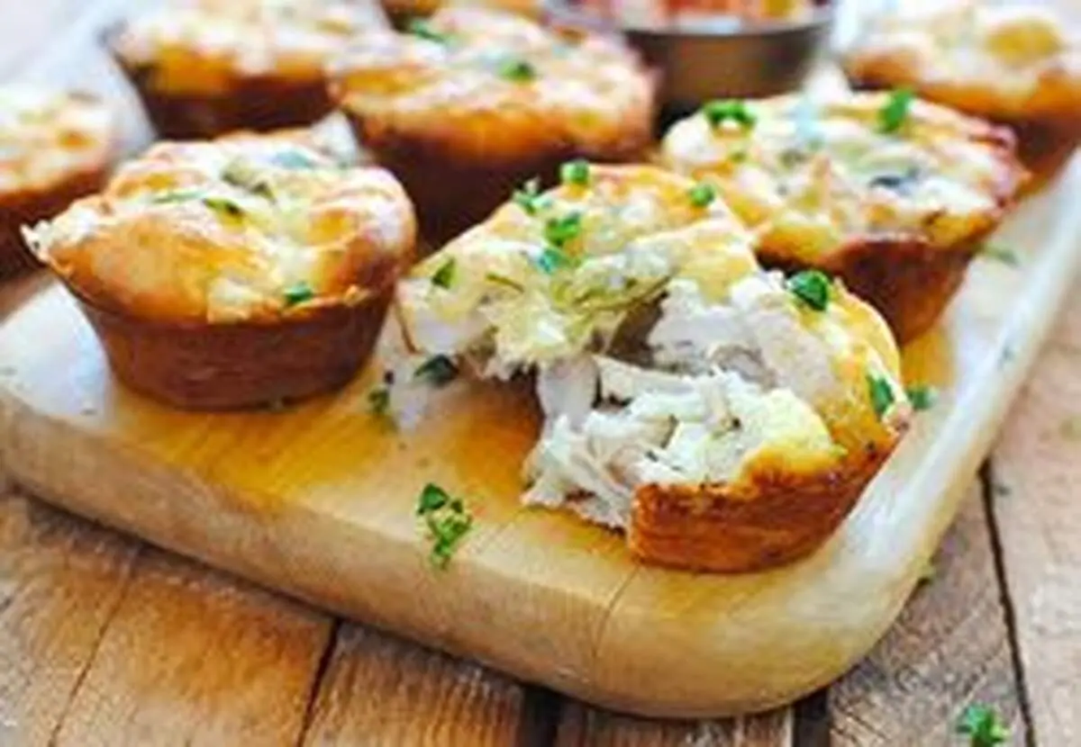 طرز تهیه کلوچه پنیر و مرغ