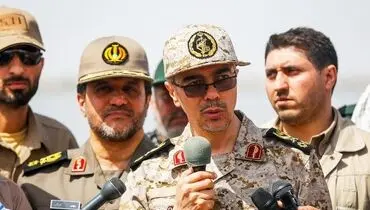 سرلشکر باقری: ملت ایران در برابر ناامنی‌ها سکوت نخواهد کرد