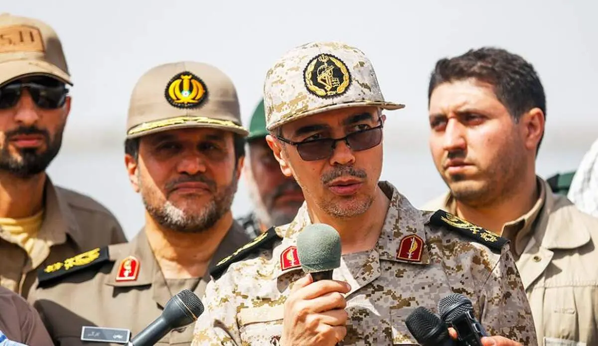سرلشکر باقری: ملت ایران در برابر ناامنی‌ها سکوت نخواهد کرد