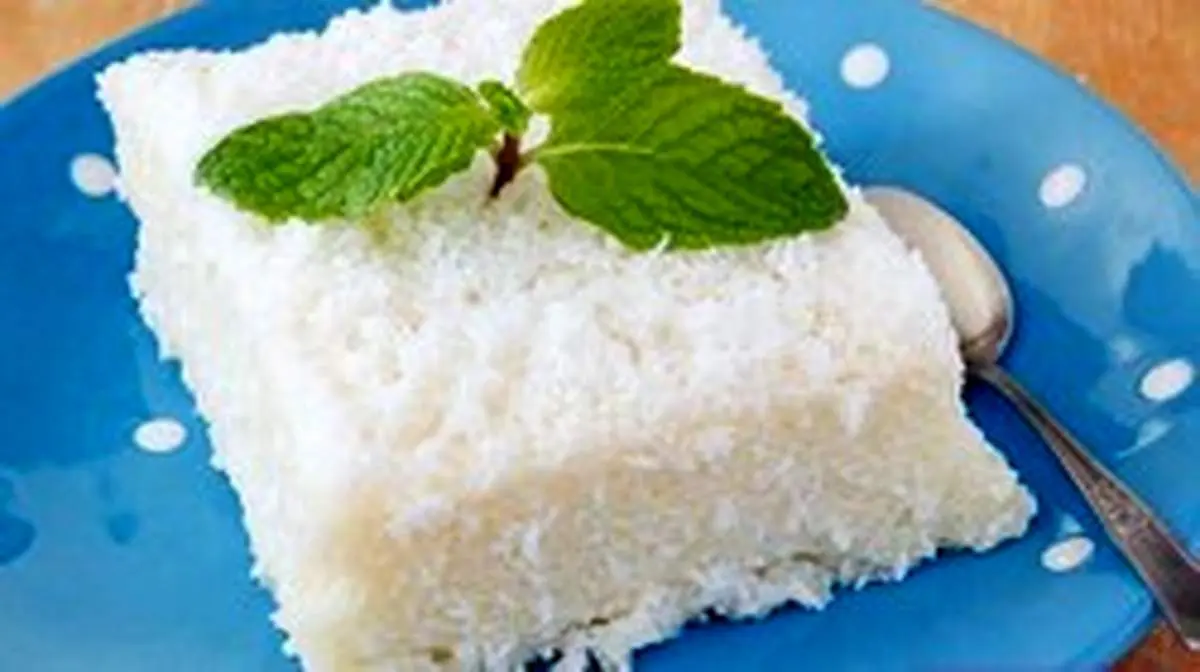 دسری خوشمزه برای طرفداران نارگیل
