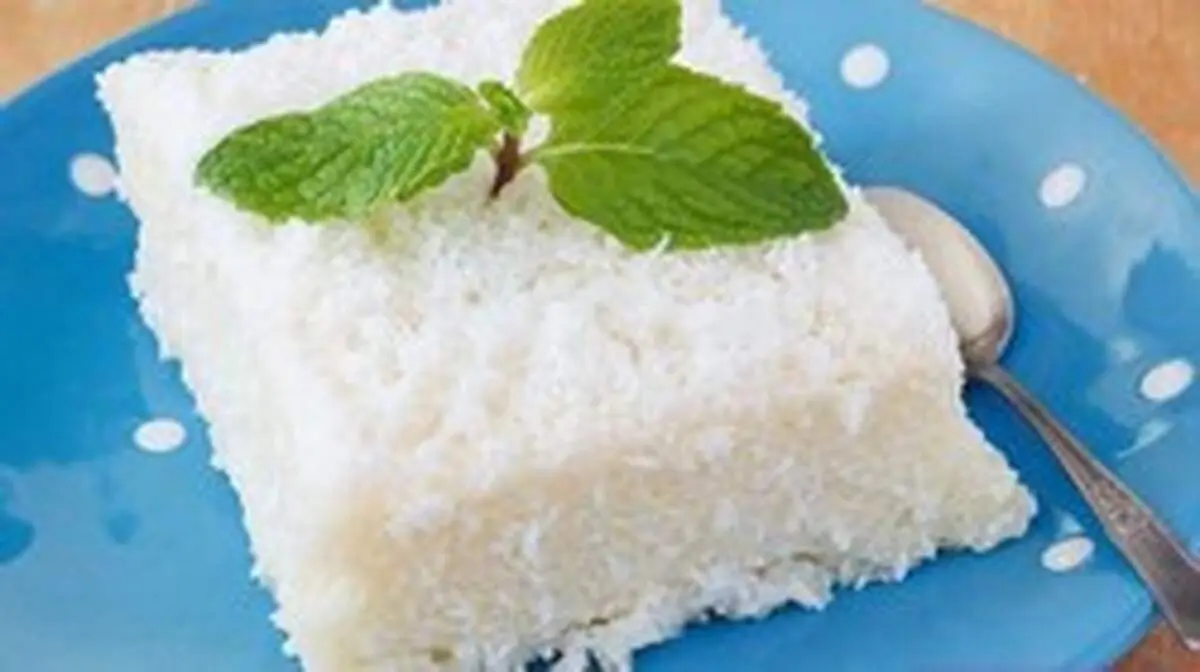 دسری خوشمزه برای طرفداران نارگیل
