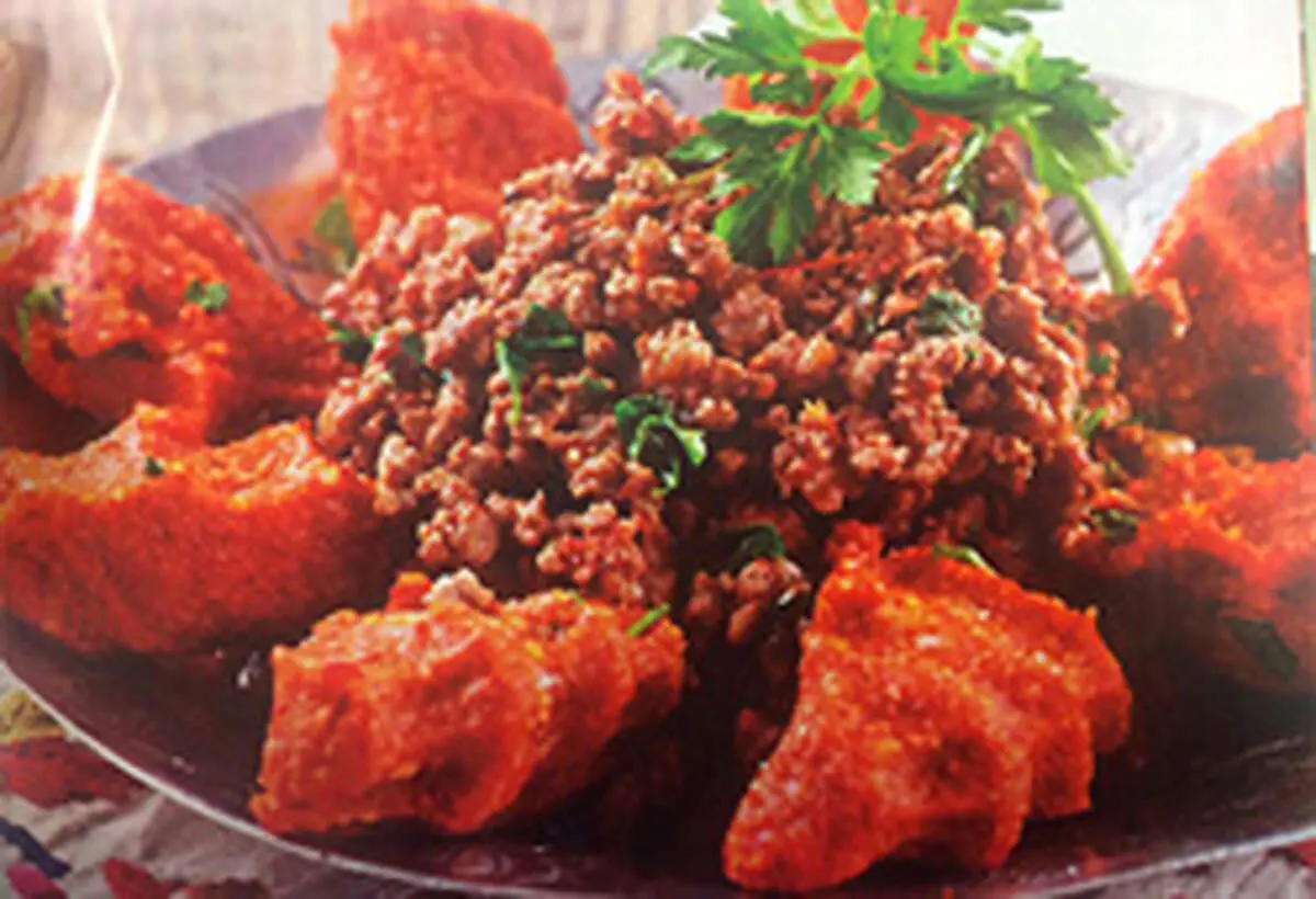 طرز تهیه کباب عربی با کوفته سیب زمینی
