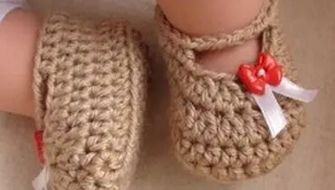 شیک‌ترین مدل‌های پاپوش بافتنی برای نوزاد
