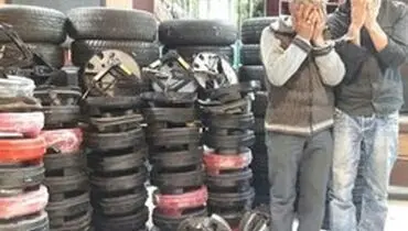 انهدام باند سرقت لوازم خودرو در جنوب غرب پایتخت