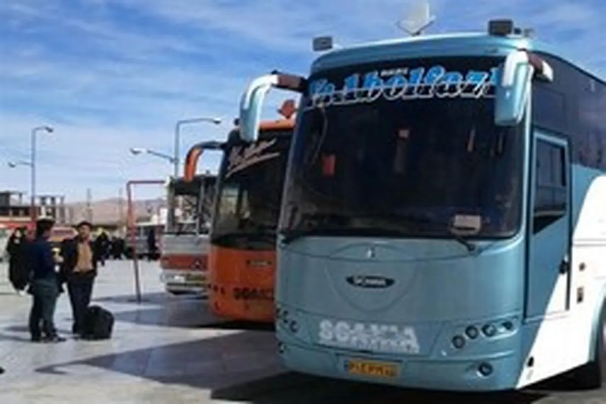 استقرار ۹۰ دستگاه اتوبوس در مرز شلمچه