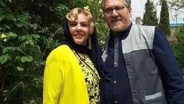 افسانه چهر آزاد و همسرش شاهرخ فروتنیان