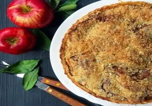 طرز تهیه پای سیب با بستنی خوشمزه
