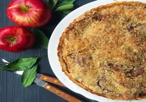 طرز تهیه پای سیب با بستنی خوشمزه
