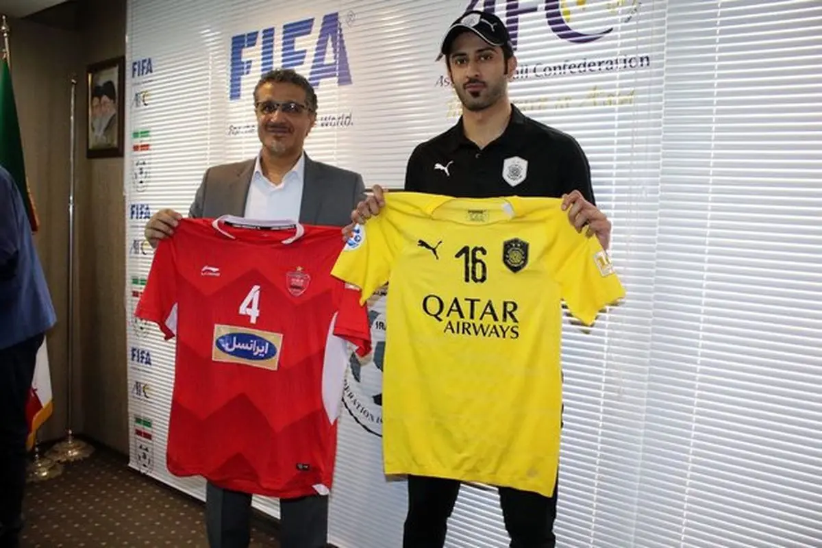 رونمایی از لباس دو تیم پرسپولیس و السد قطر + عکس