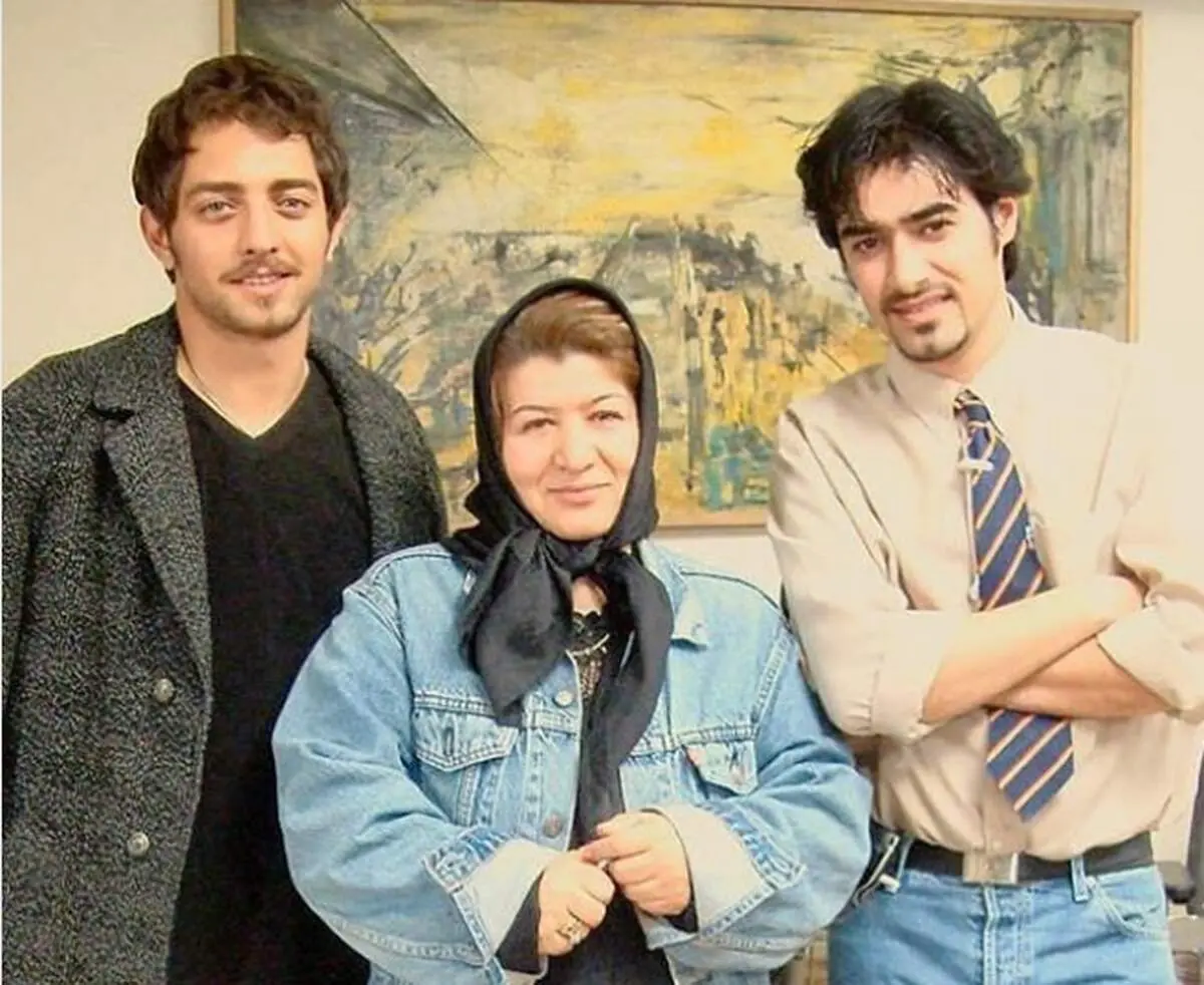 عکس قدیمی و دیدنی از شهاب حسینی و بهرام رادان