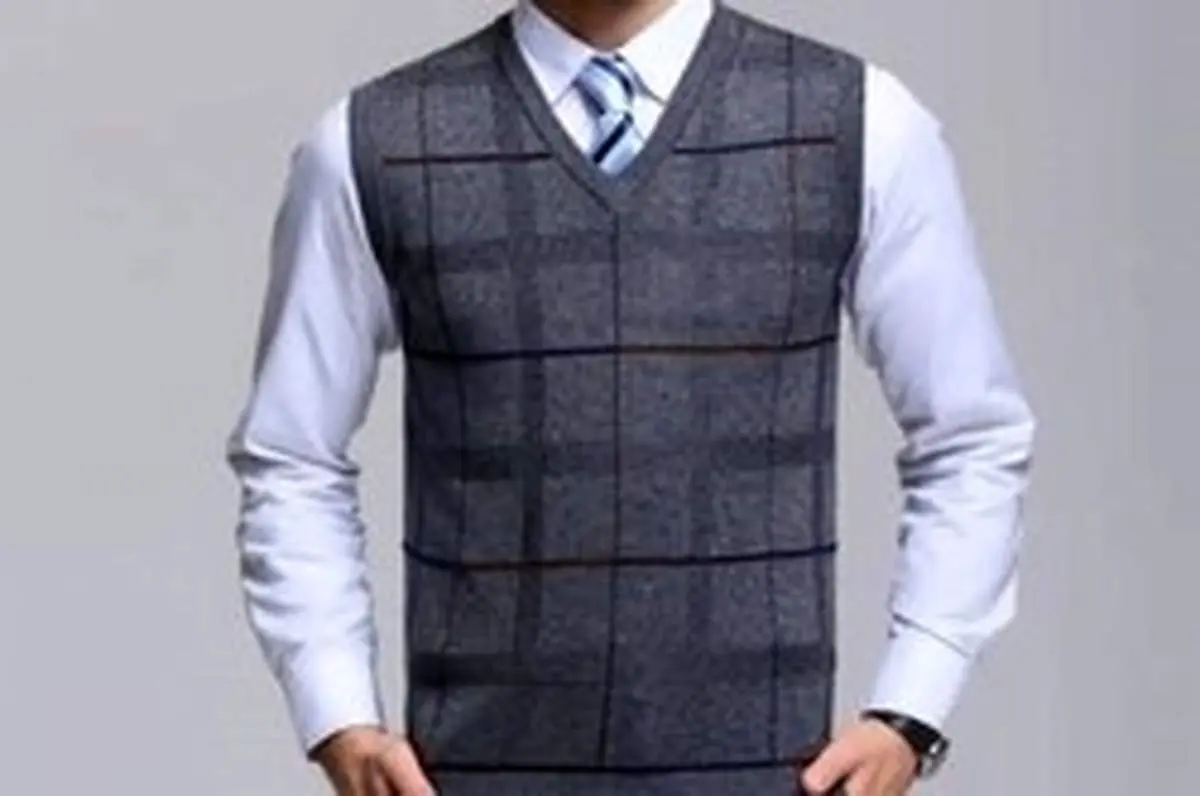 مدل های جلیقه بافتنی طرح دار و ساده مردانه