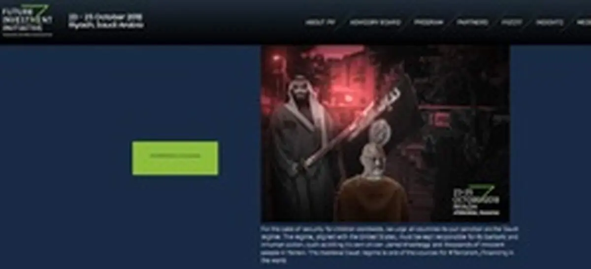 هک وب‌سایت داووس و انتشار اسامی قاتلان خاشقچی
