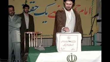 تصویری از سیدحسن خمینی ۲۰ سال قبل