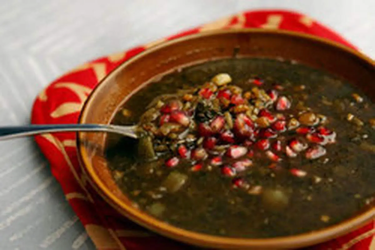 طرز تهیه آش انار