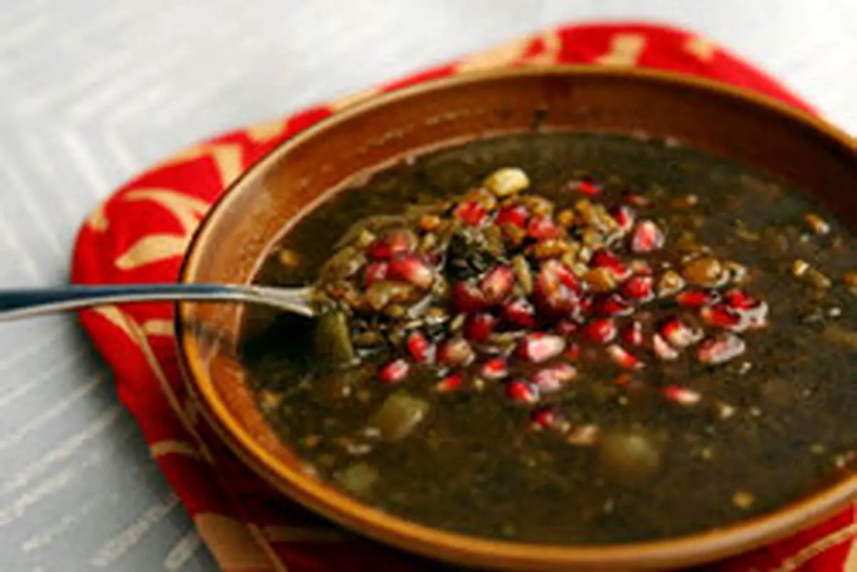 طرز تهیه آش انار