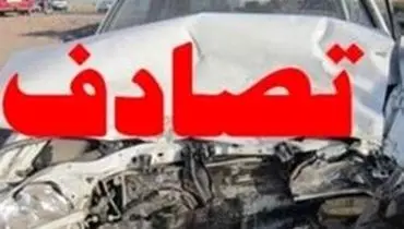 تصادف مرگبار در قزوین با چهار کشته و یک مجروح