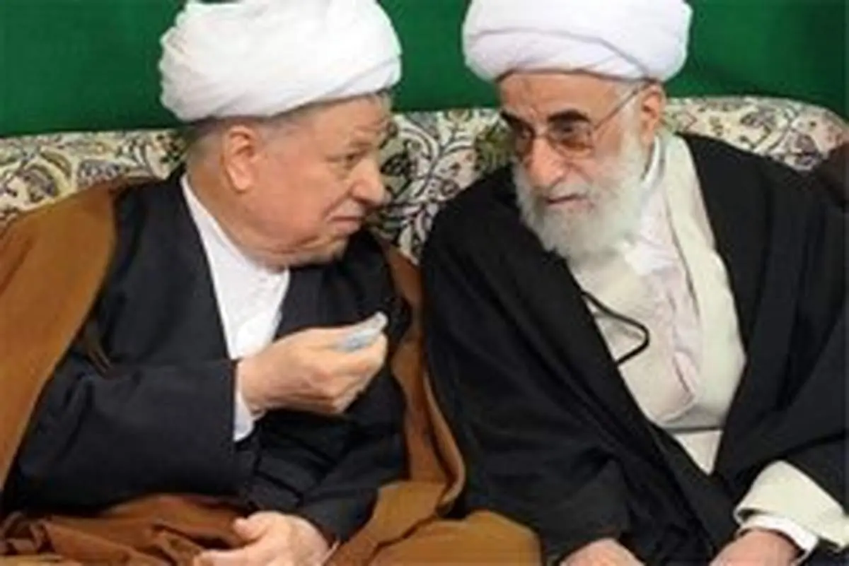 تصویر نامه آیت‌الله هاشمی به آیت‌الله جنتی درباره «نظارت»
