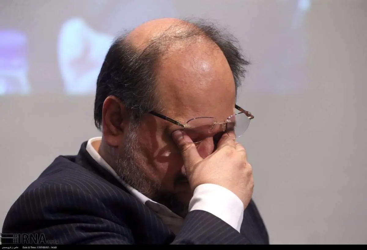 وزیر خسته در حاشیه نشست اتاق تعاون!