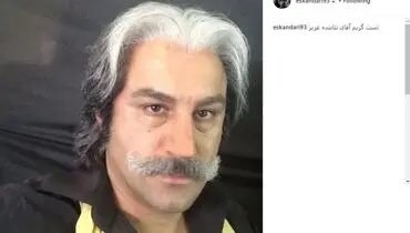 چهره‌ای دیده نشده از محسن تنابنده +عکس