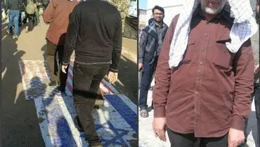 سعید جلیلی در راهپیمایی اربعین +عکس
