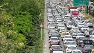 اعمال محدودیت ترافیکی از امروز در جاده هراز