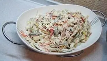 سالاد مرغ اندونزی