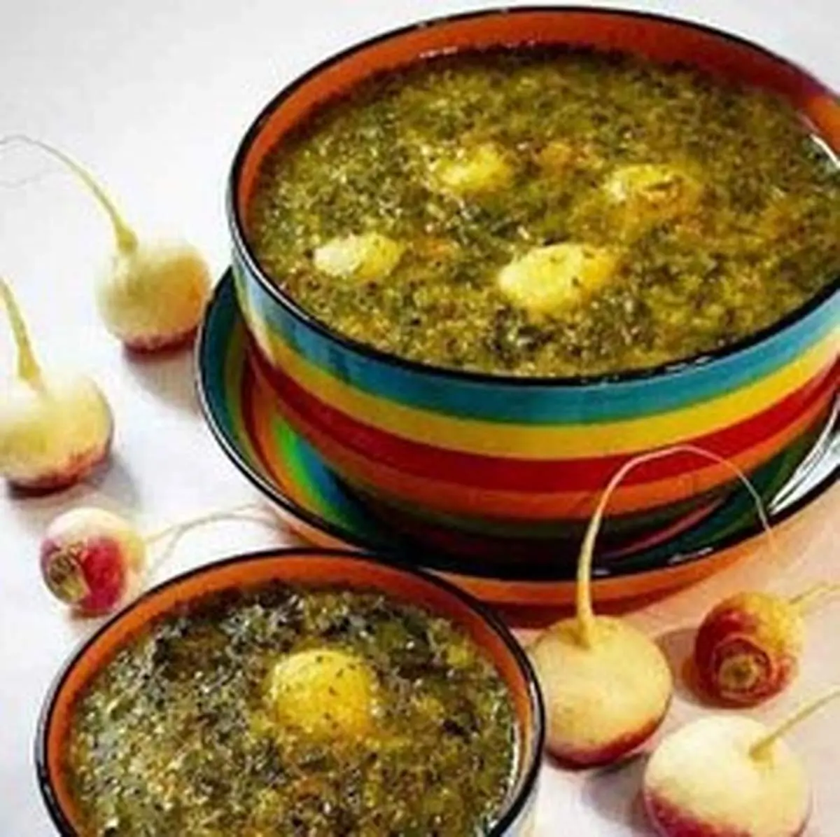 طرز تهیه آش شلغم با ماش