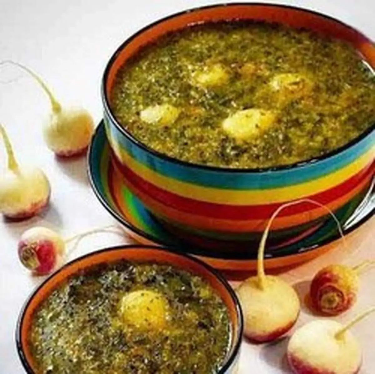 طرز تهیه آش شلغم با ماش