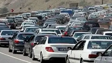 ترافیک نیمه سنگین در آزادراه کرج-قزوین