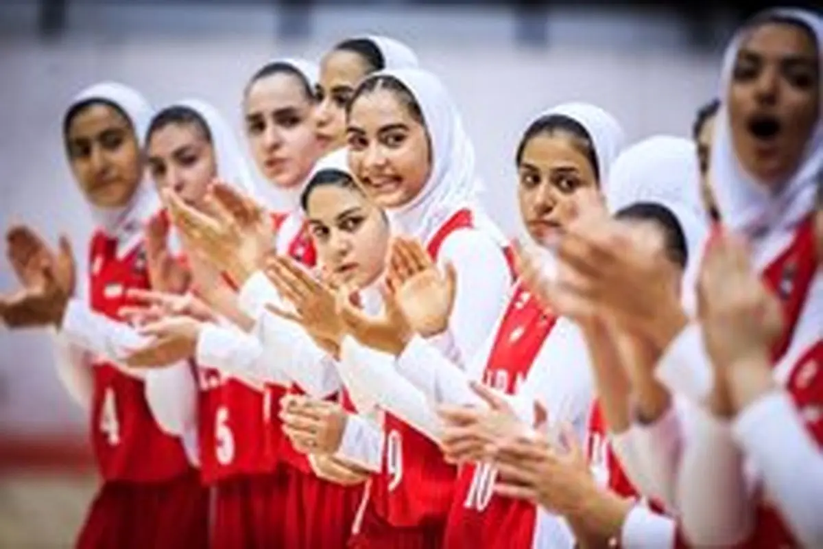 دختران بسکتبالیست ایران پنجم آسیا شدند