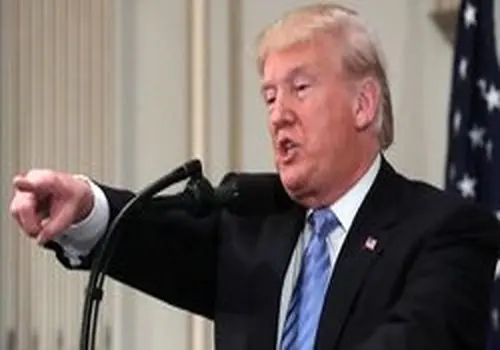 عکس جالب از ترامپ بعد از اتفاقات هتل هیلتون