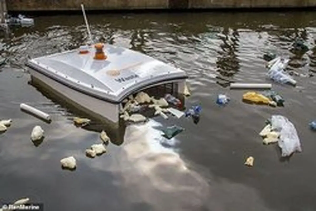 ابداع رباتی که زباله‌های دریا را می‌بلعد!