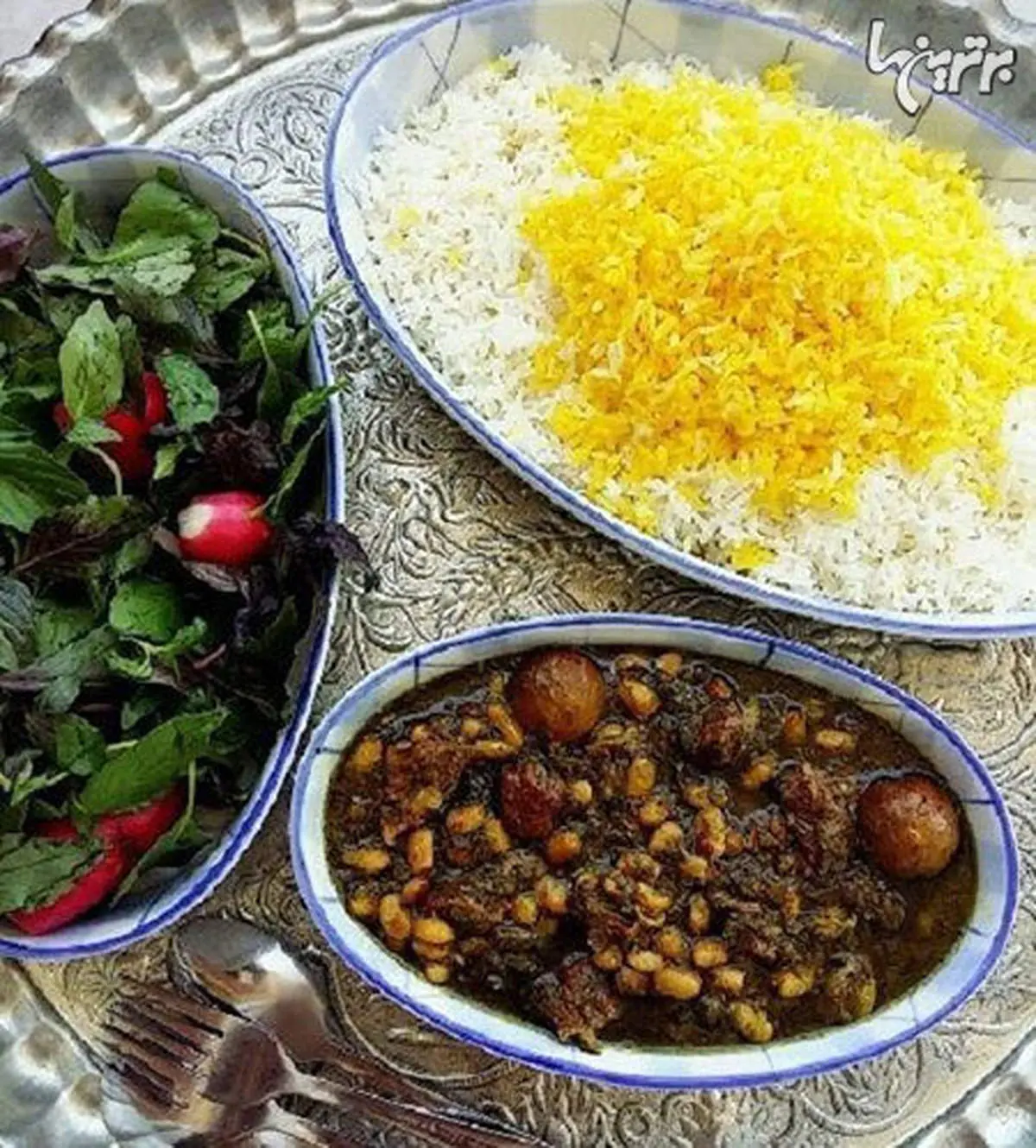 طرز تهیه خورش تره کردی