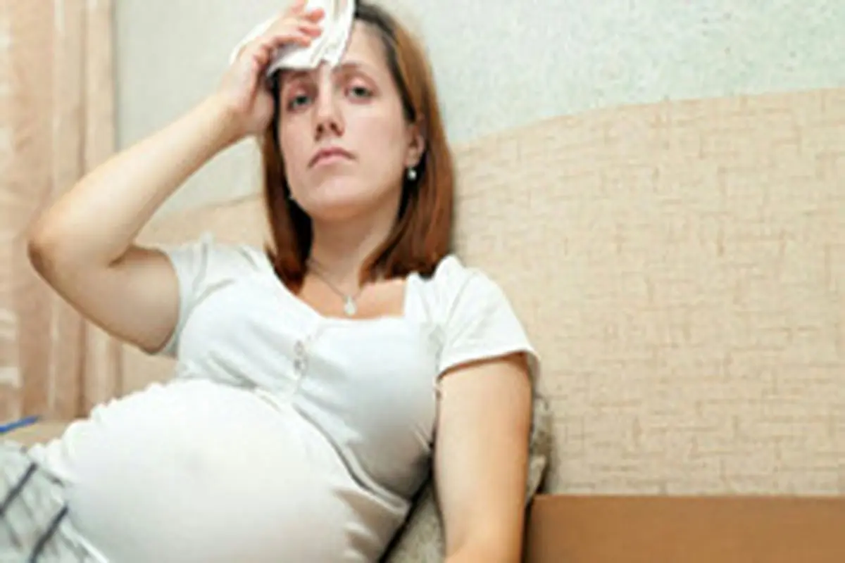 علت عرق کردن زیاد در بارداری