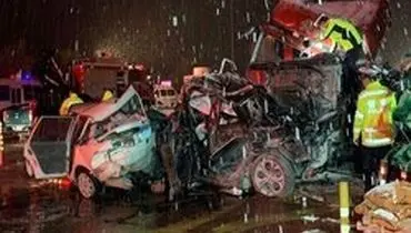 سانحه رانندگی مرگبار در چین با ۵۹ کشته و زخمی