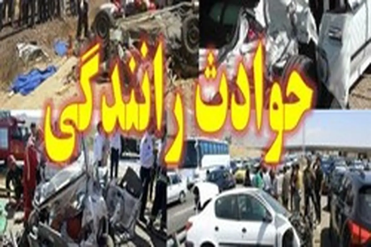 تصادف اتوبوس زائرین اربعین با سواری پژو