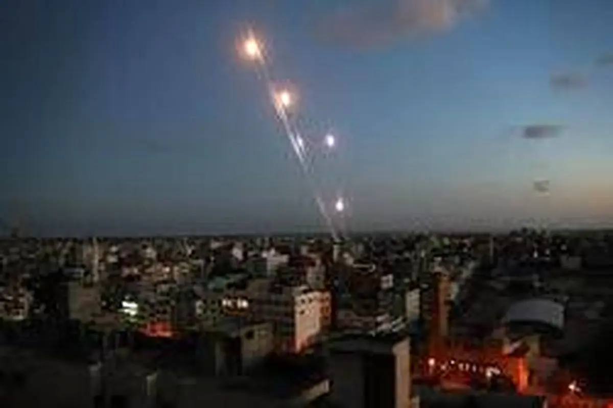 شلیک ۱۰ موشک از غزه به فلسطین اشغالی