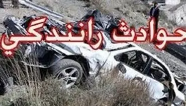 یک دستگاه پژو ۴٠۵ به دره سقوط کرد