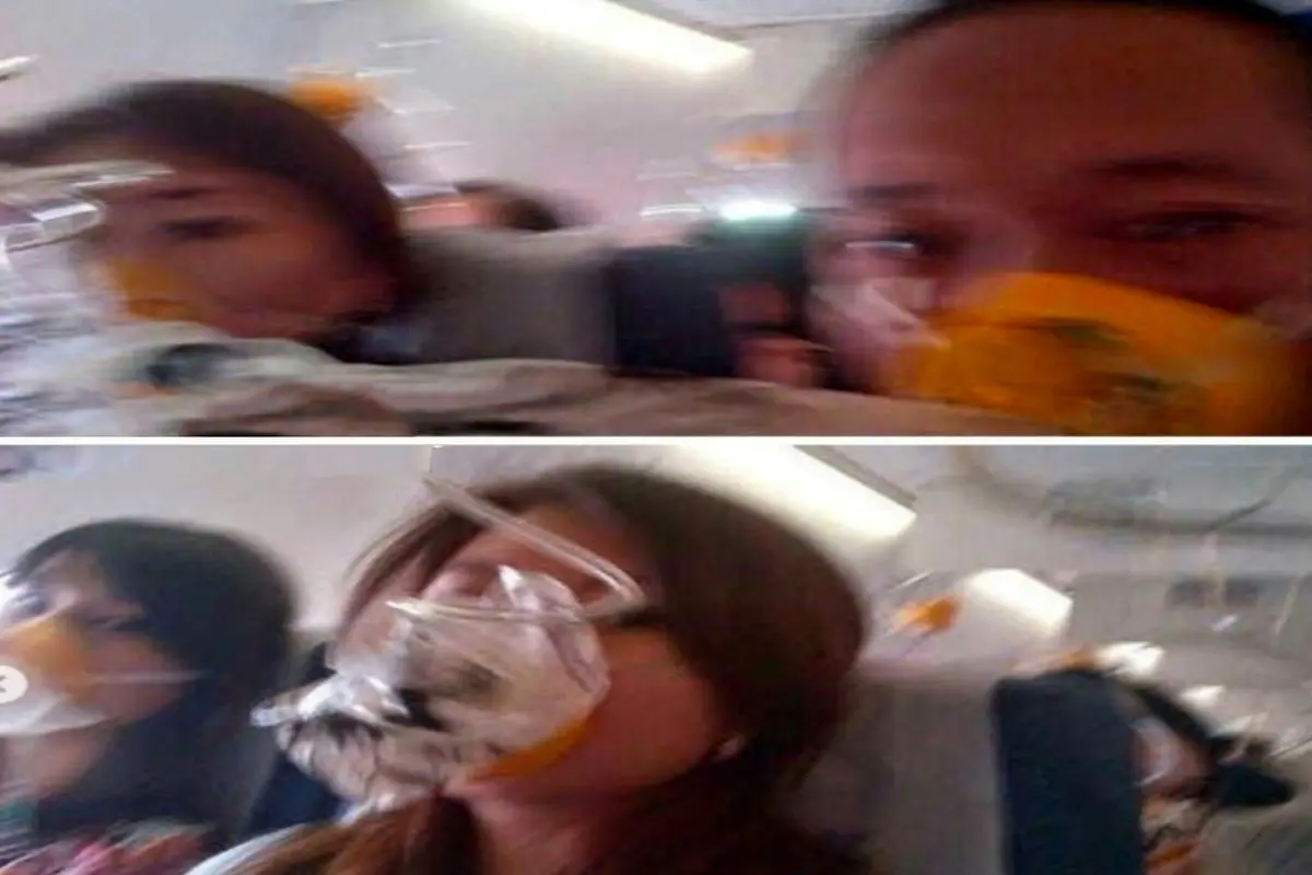 سلفی تلخ مسافران قبل از سقوط هواپیما!