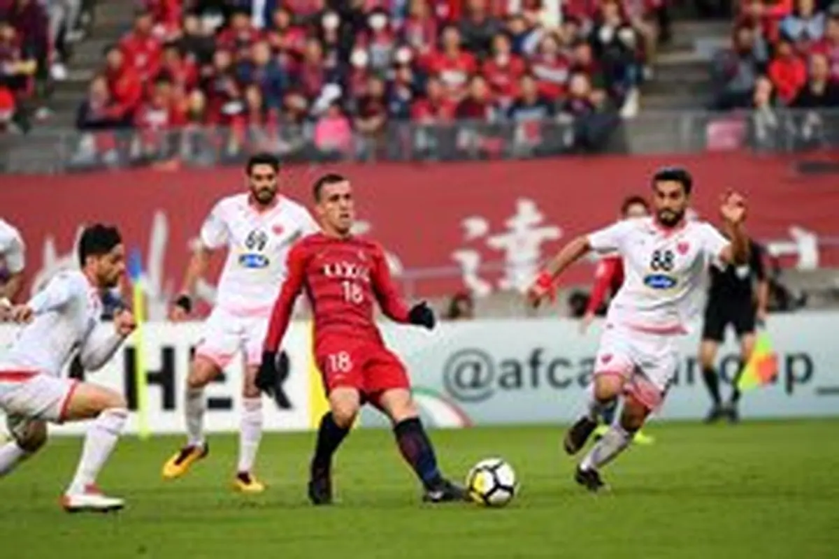 کاشیما یک روز دیرتر از پرسپولیس به تهران می‌رسد