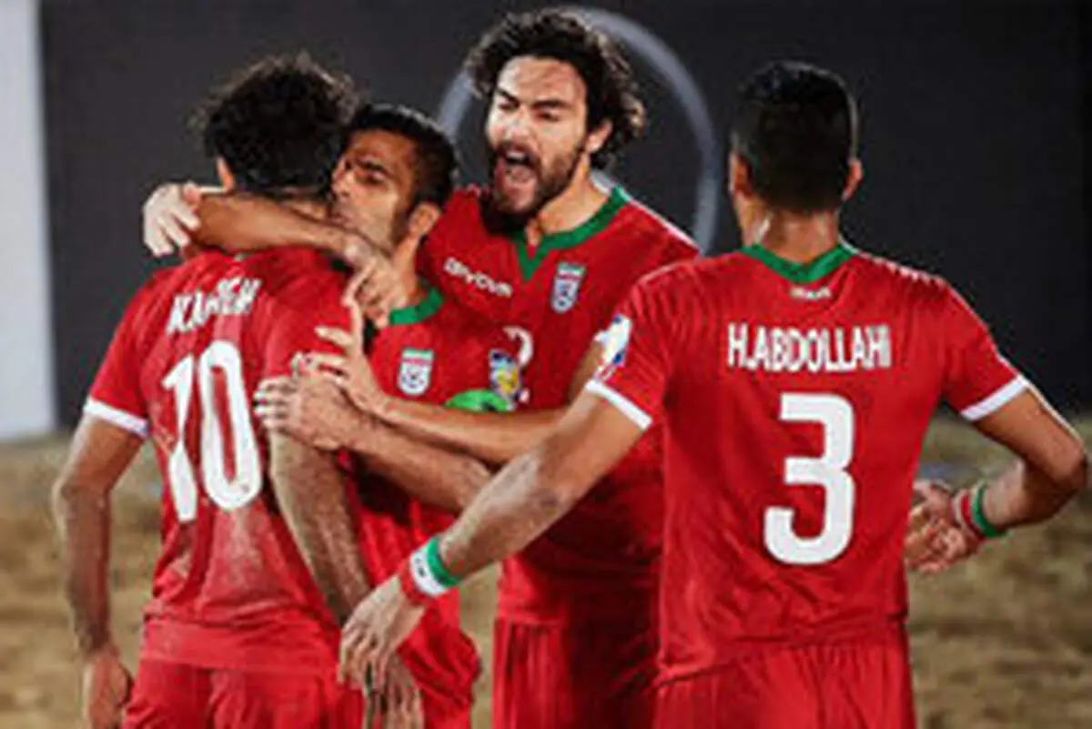 پیروزی پرگل ساحلی‌بازان ایران برابر آمریکا